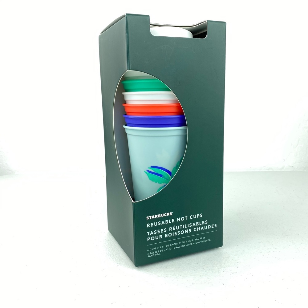Starbucks 🌟 2020 Reusable Tropical Hot Cups